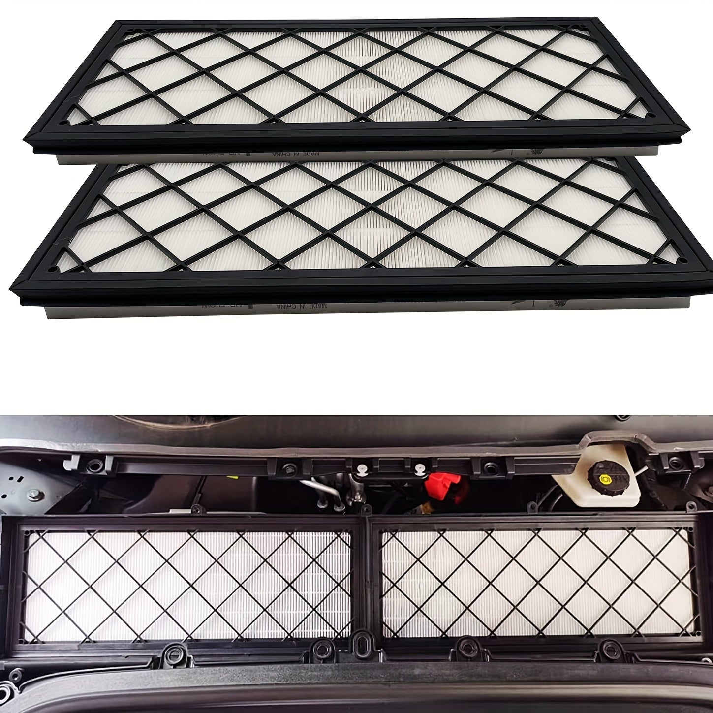 External HEPA Air Conditioning Filter for Model Y with Activated Charcoal