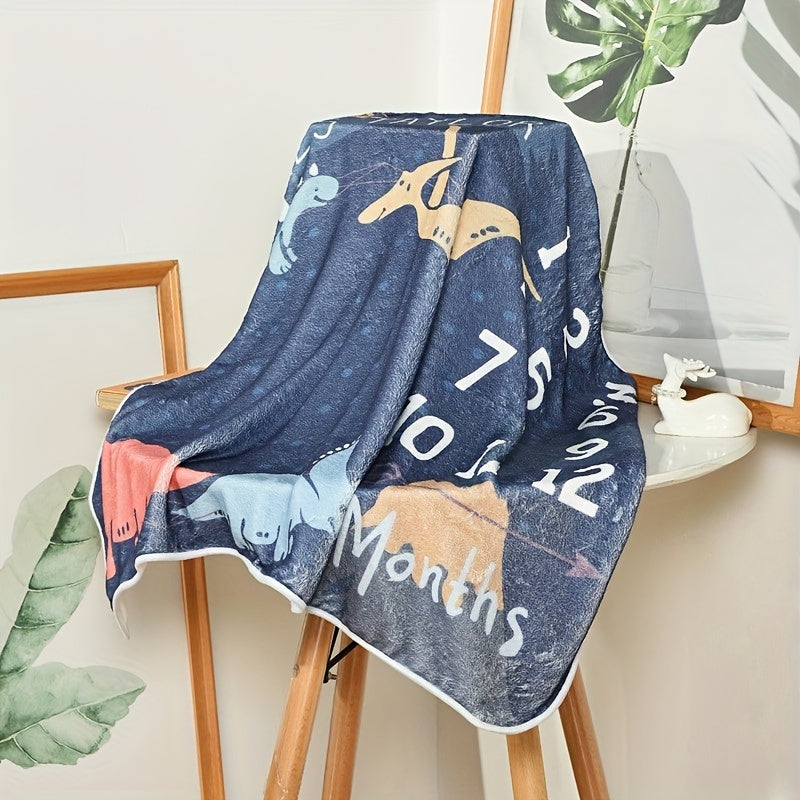 Плед с принтом панды для младенцев, многофункциональный детский плед, плед для фотосессий с вехами для малышей, плед для фона фотосъемки, фотопроп, двусторонний фланелевый шаль.