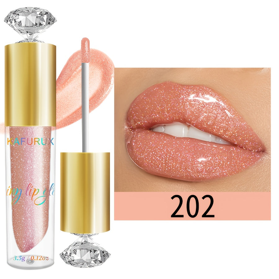 Women's Waterproof Lip Glaze Non-Sticky Pearlescent Shine Vibrant Colors