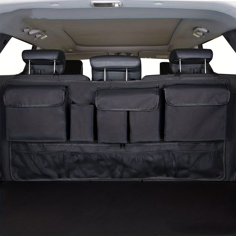 Автомобильный багажник для хранения, сумка из Oxford, складная, с большой вместимостью, автомобильный органайзер