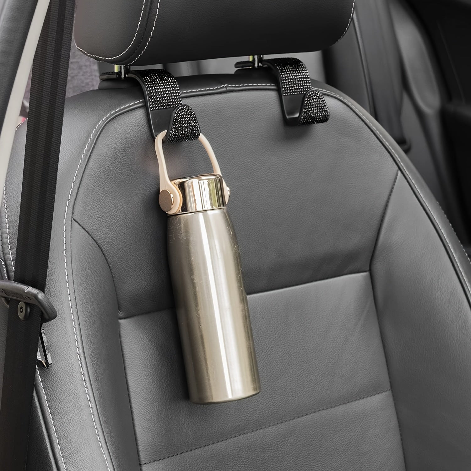 4 шт. кристальных стразовых крючка для автомобильных подголовников, держатель для сумок на заднем сиденье для женщин и мужчин