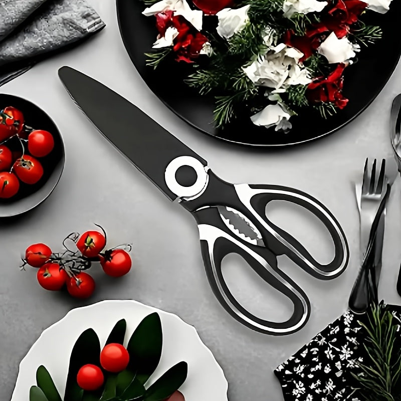 Stainless Steel Kitchen Shears for Meat Herbs Vegetables Durable Sharp Blades
