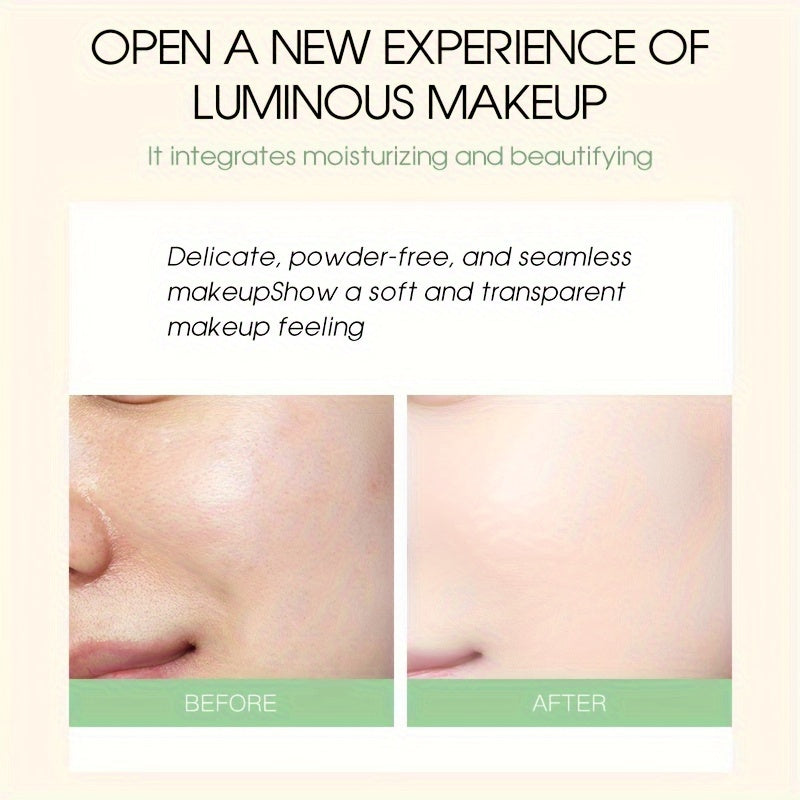 Ayollar uchun rangni to'g'irlash va to'liq qamrovli suyuq asos bilan tabiiy yashirinuvchi