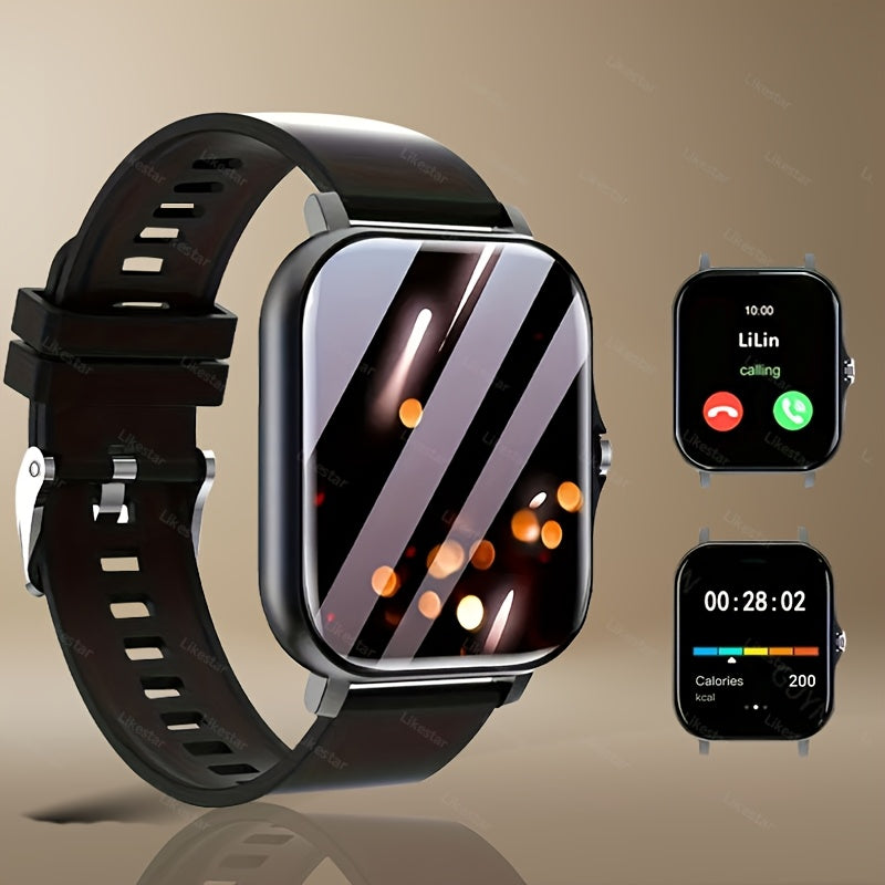 Full Touch Screen Smartwatch for Men and Women 4.65cm TFT Display Fitness Tracker Wireless Calling