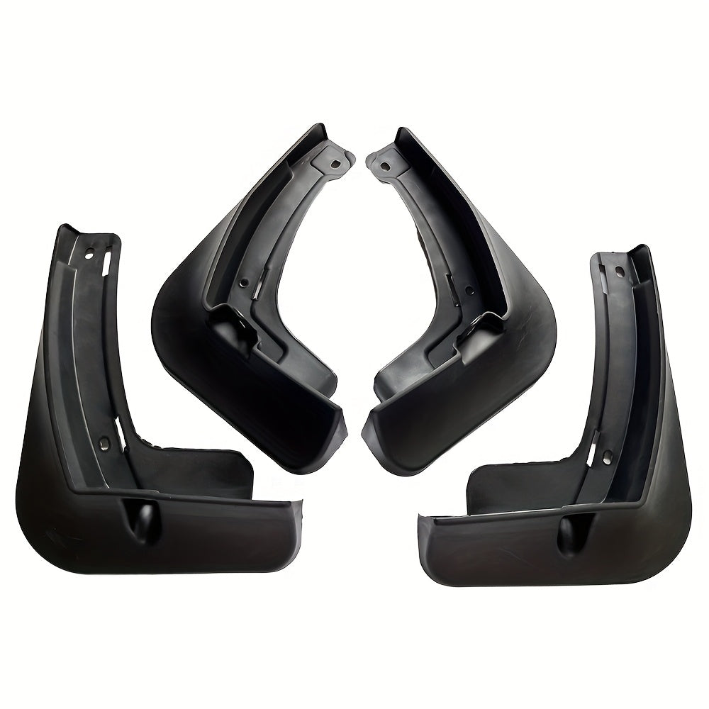 Car Mudguards 4-Pack for SUV Front and Rear Plastic Fenders