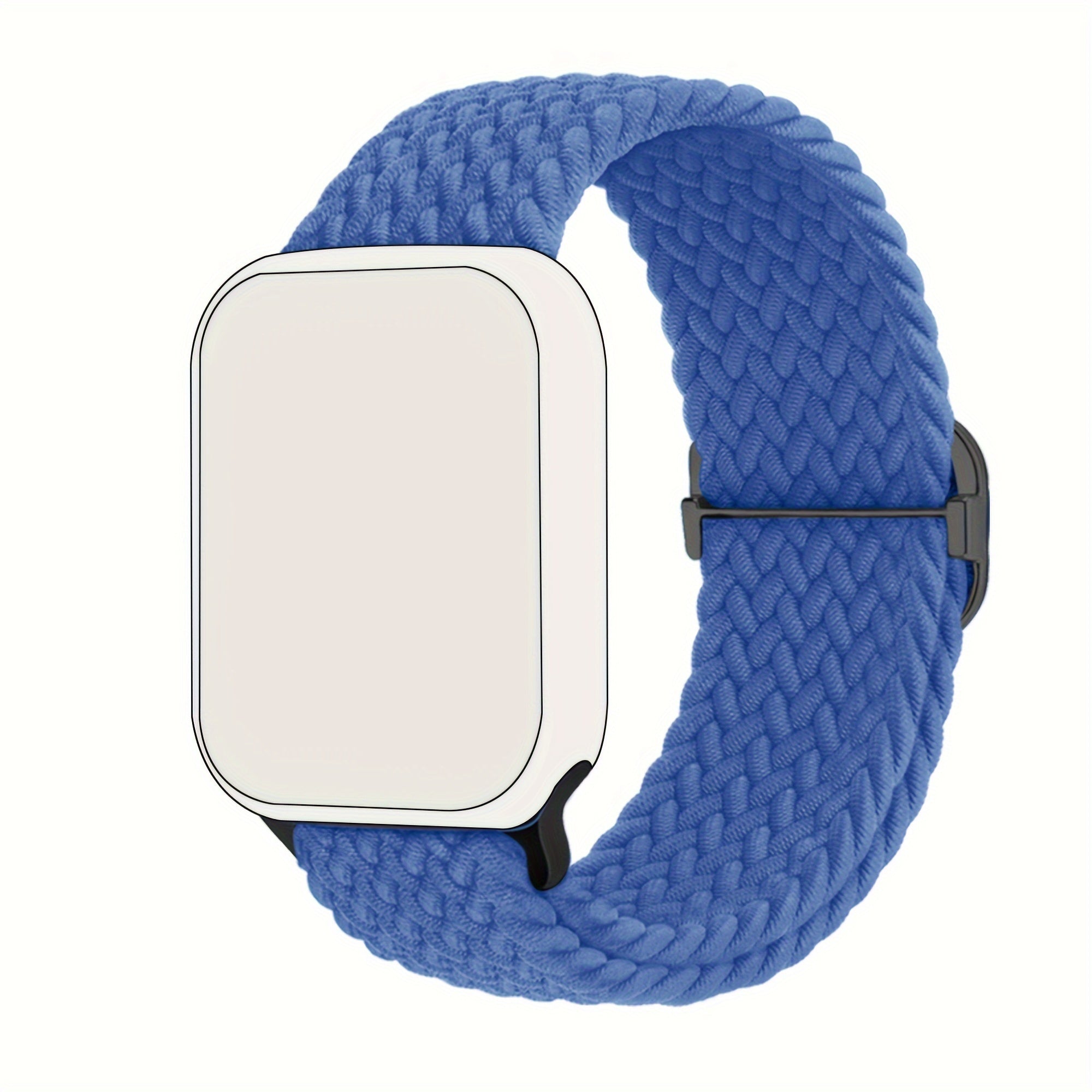 Correa de reloj inteligente trenzada de nylon elástica multicolor para IWatch