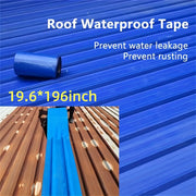 Industrial Waterproof Roof Tape PE Material for Metal Surfaces Rust Leak Prevention 49.78x497.84 cm