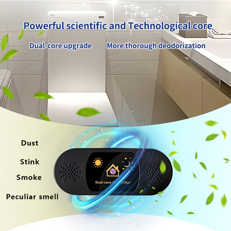 Universal Dual-Core USB Toilet Air Purifier Odor Elimination Quiet
