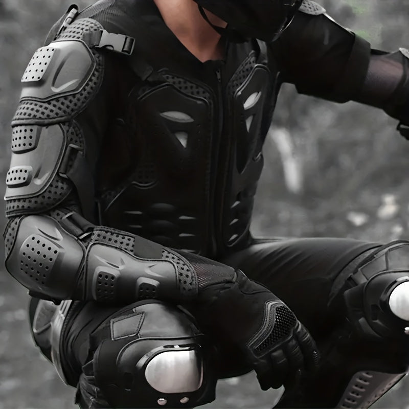 Мотоброня для мужчин и женщин: защита груди, плеч, локтей и спины, размеры S-3XL