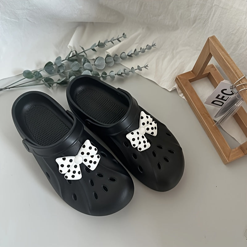 Women's EVA Mules Lightweight Breathable Slip-On Clogs All-Season Solid Color