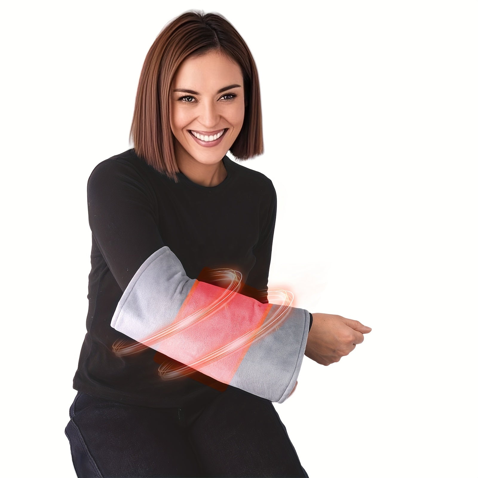 Portable Graphene USB Heating Pad with Adjustable Temp, Timer, Washable