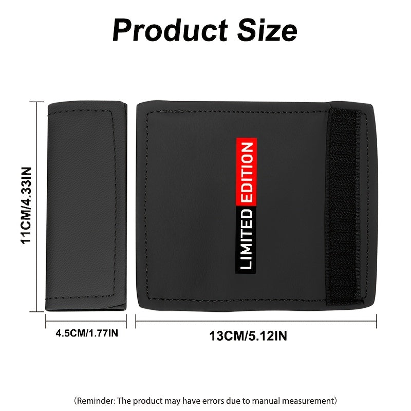 Car Armrest Cover Nappa Leather Handle Grip Protector for Vehicle Interior