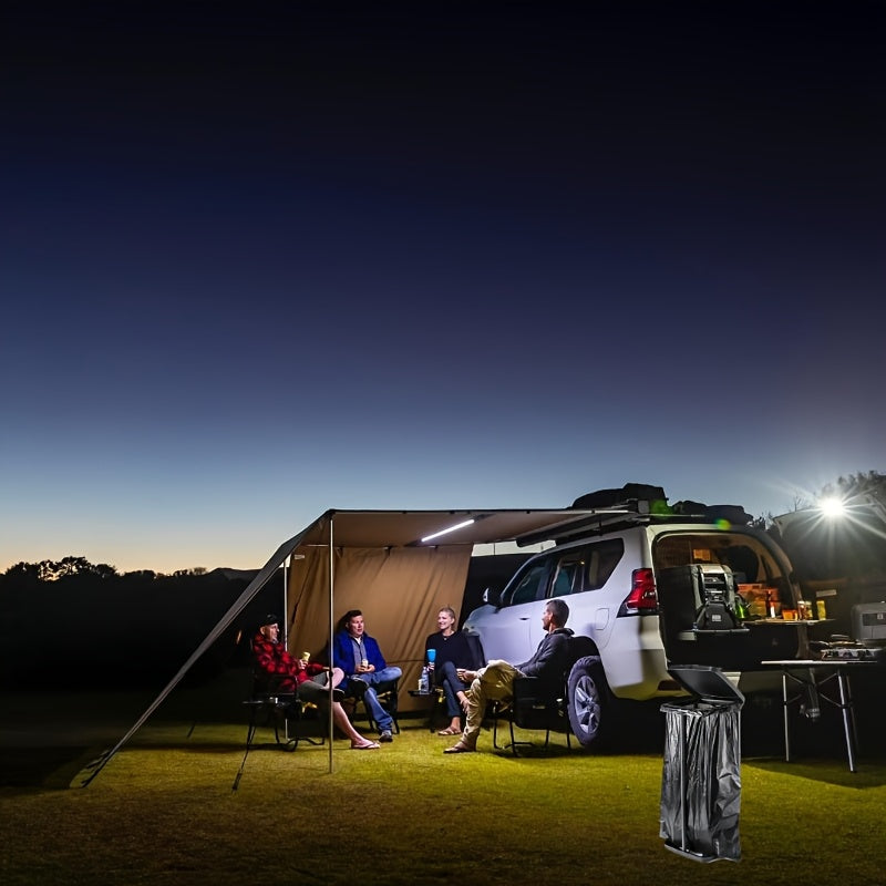 Portable Foldable Garbage Bin for Outdoor Indoor Use Camping Kitchen Household