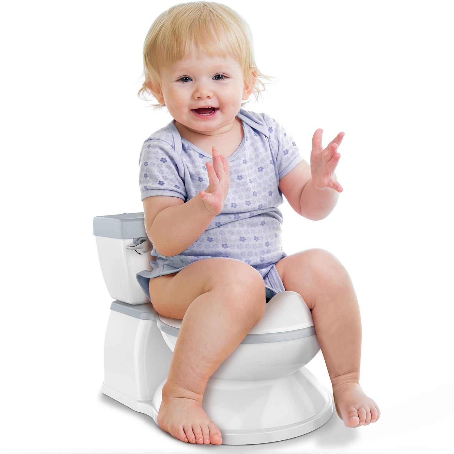 Toddler Potty Training Seat for Boys and Girls with Wipes Storage