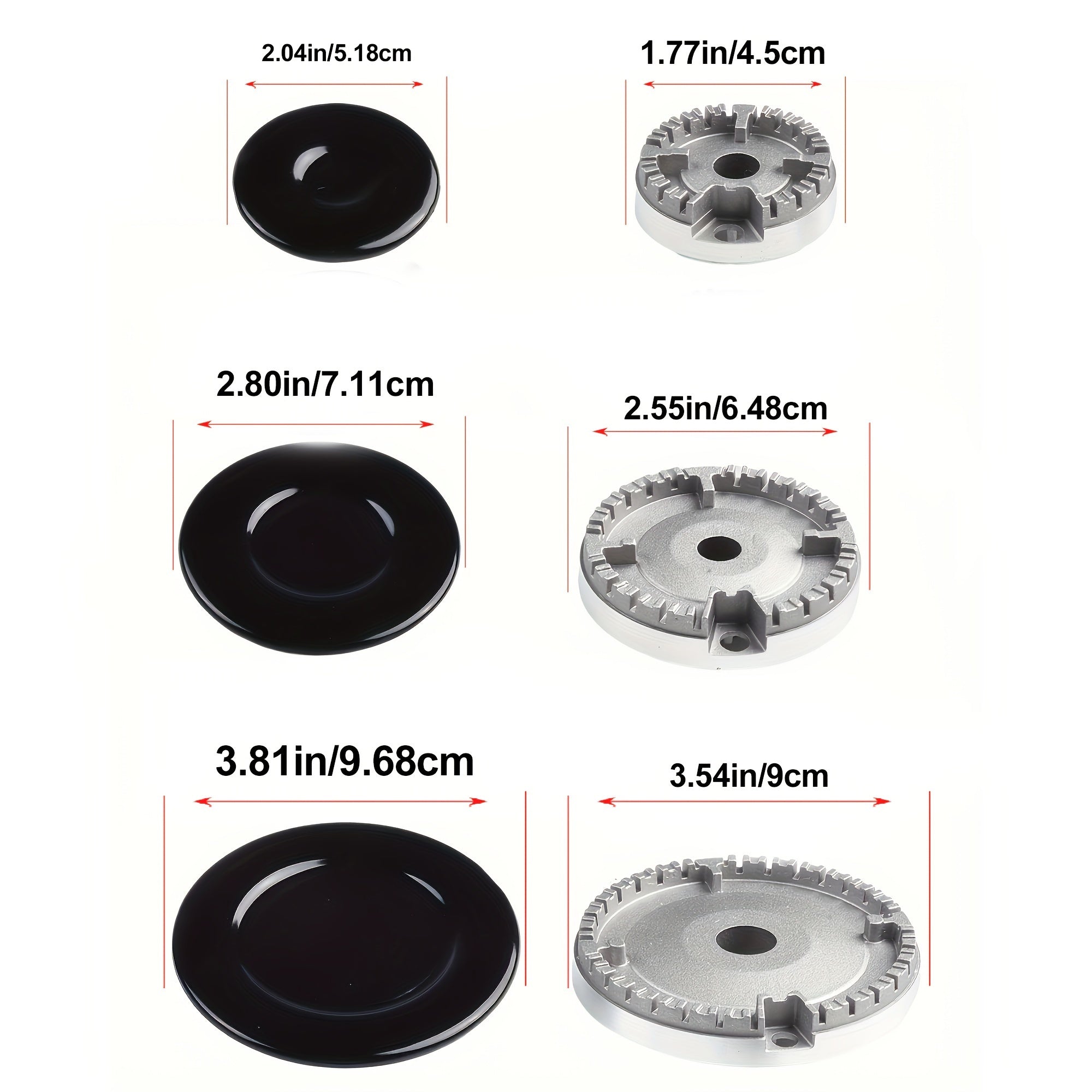 4 ta Universal Gaz Pechka Qopqog'i to'plami, Mustahkam Qozon Gaz Qopqog'i, Ovqatlanish va Pishirish Tajribasini Yuksaltirish uchun Zarur Oshxona Aksessuarlar
