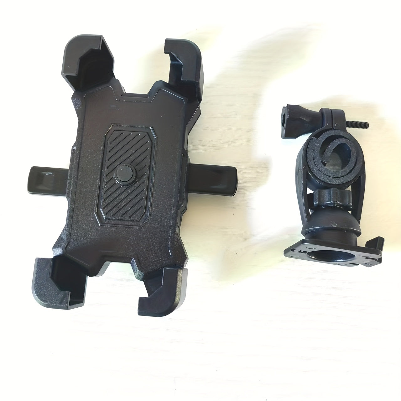 Bike Phone Mount Durable ABS Secure Grip for Electric Scooters Mountain Bikes