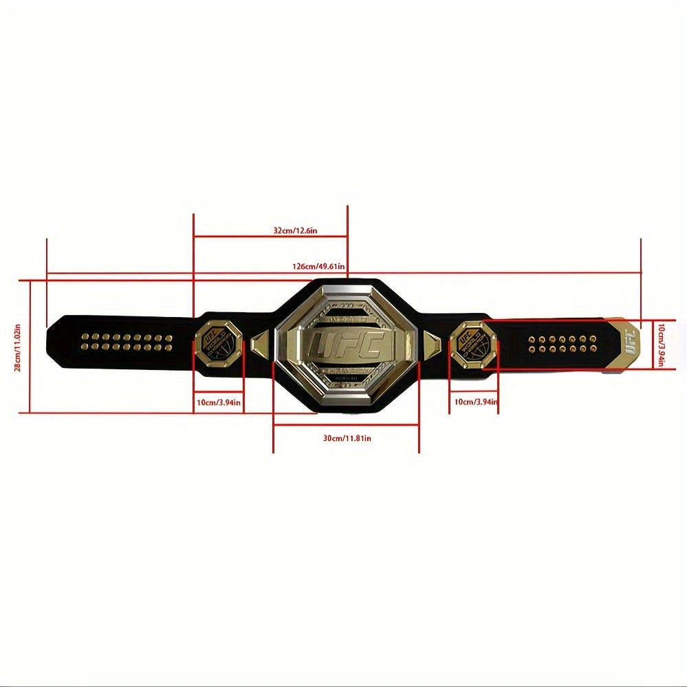 1/1 Scale Plastic UFC Champion Belt Replica for Adults ABS Sports Memorabilia