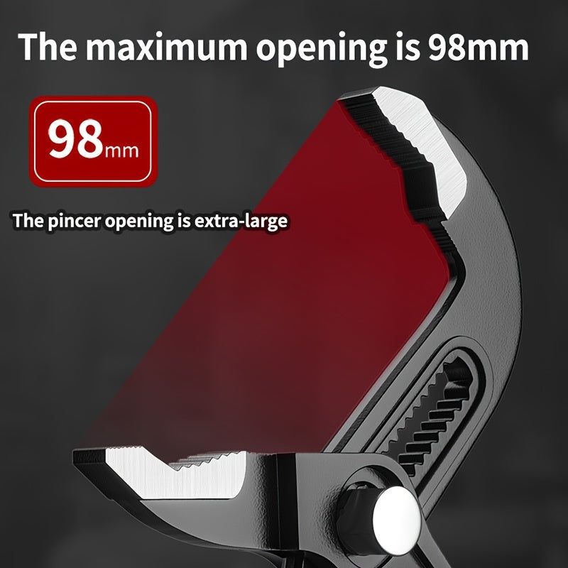 Multi-Function Water Pump Pliers Adjustable Chrome Vanadium Steel Industrial Automotive Home Maintenance