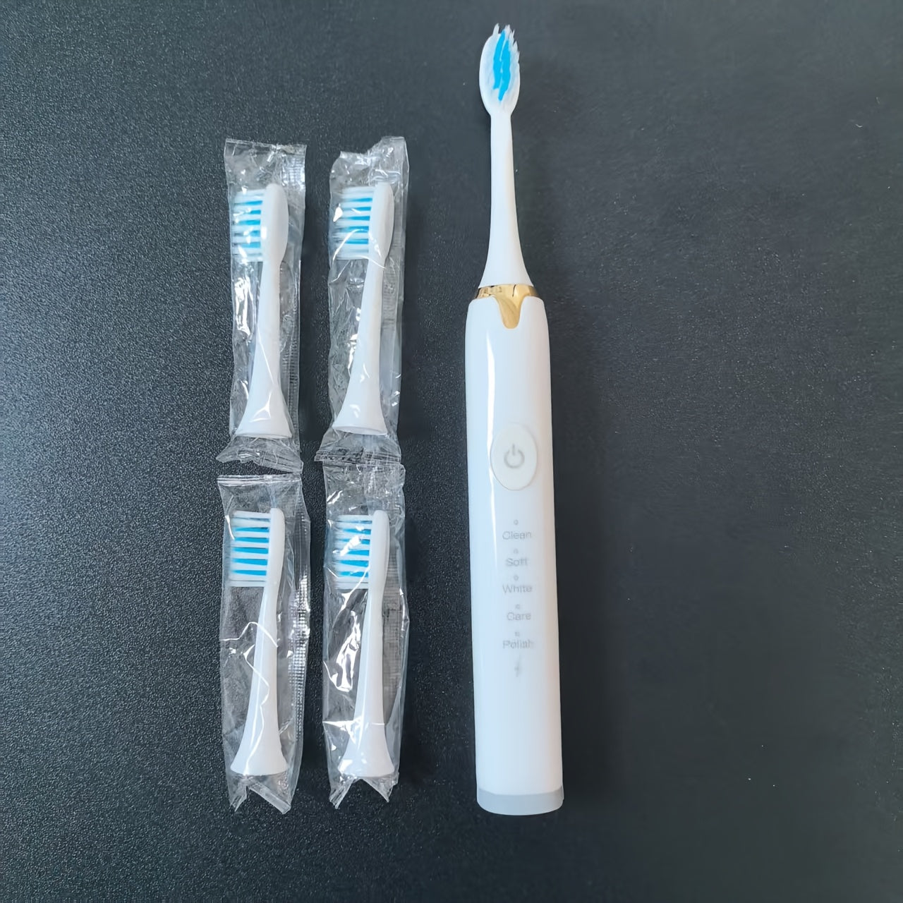 Kattalar uchun Elektr tish cho'tkasi 5-in-1 chuqur oqartirish sezgir sayohat cho'tkasi