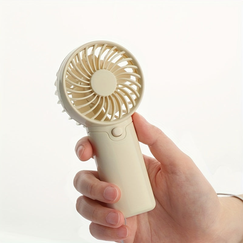 Portable Handheld Fan Battery-Operated Lightweight for Office Travel Outdoor