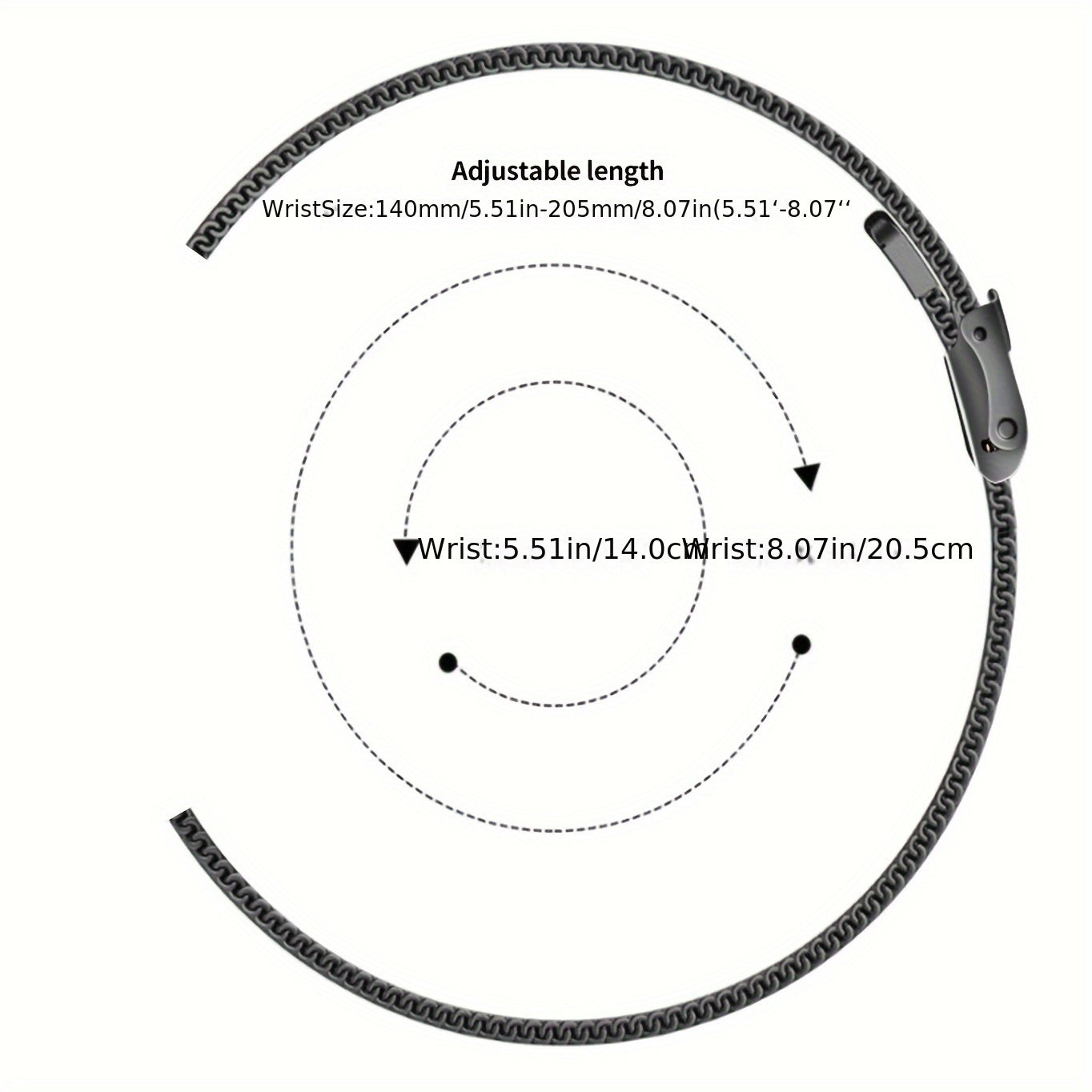 22mm Stainless Steel Mesh Watch Strap for Amazfit GTR 4 3 Pro Bip 5 Models