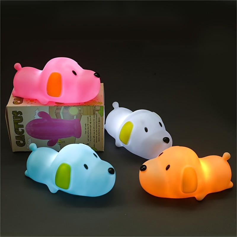 Bolalar xonasi uchun qiziqarli LED tungi chiroq - batareya bilan ishlaydigan va energiya tejovchi.