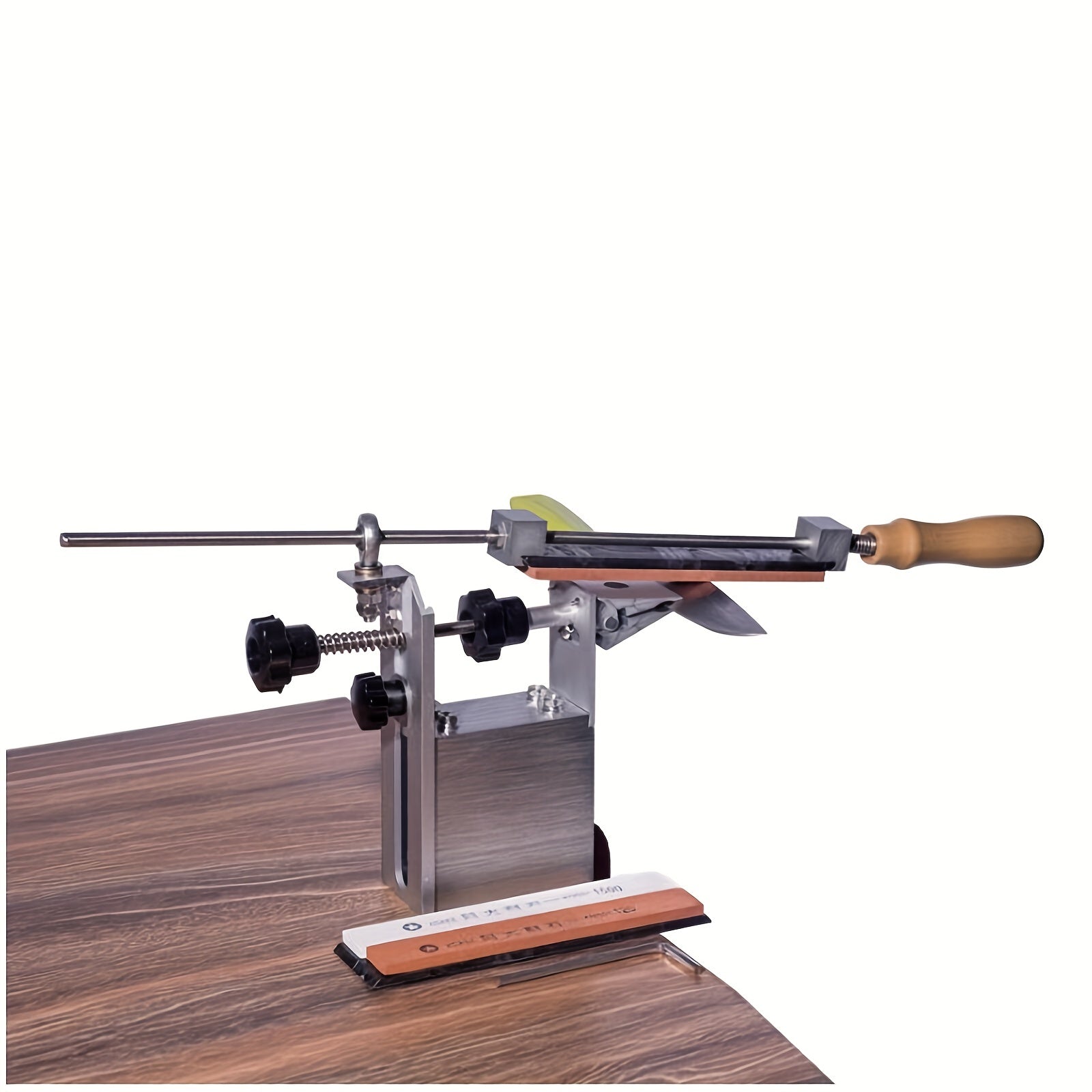 Manual 360 Degree Rotary Knife Sharpener with Aluminum Alloy Edge System