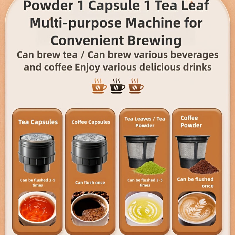 Portable Electric Coffee Maker Usb Rechargeable Espresso Machine For Camping Office