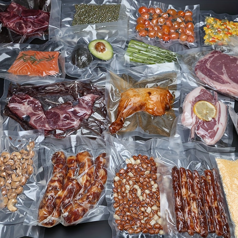 Bolsas de sellado al vacío de 20cm x 10m para almacenamiento de alimentos, rollo hermético, prolonga la frescura, apto para congelador