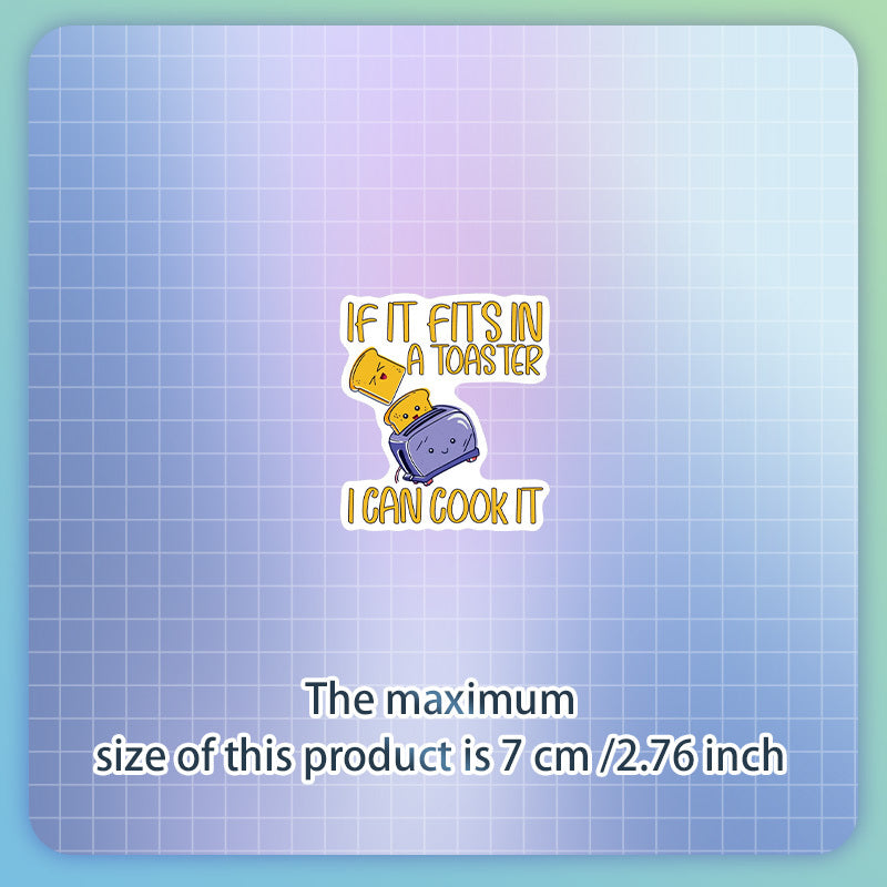 Я могу готовить на поверхностях, таких как тостер, клейкая виниловая пленка, ноутбук, термос, водонепроницаемые украшения