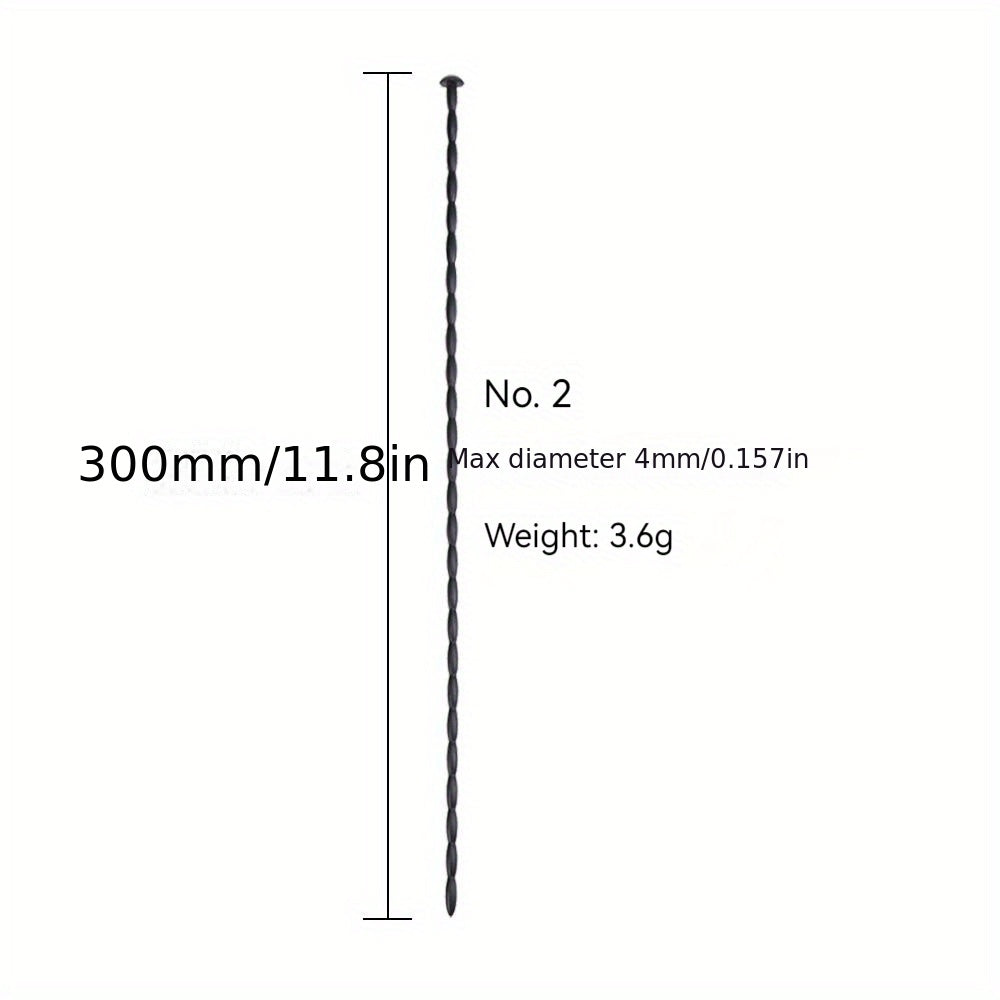Erkaklar uchun Silikon Bead Ot Ko'zli Qalam Stimulyatsiya Qiluvchi Tashvishlantiruvchi Sex O'yinchoqi