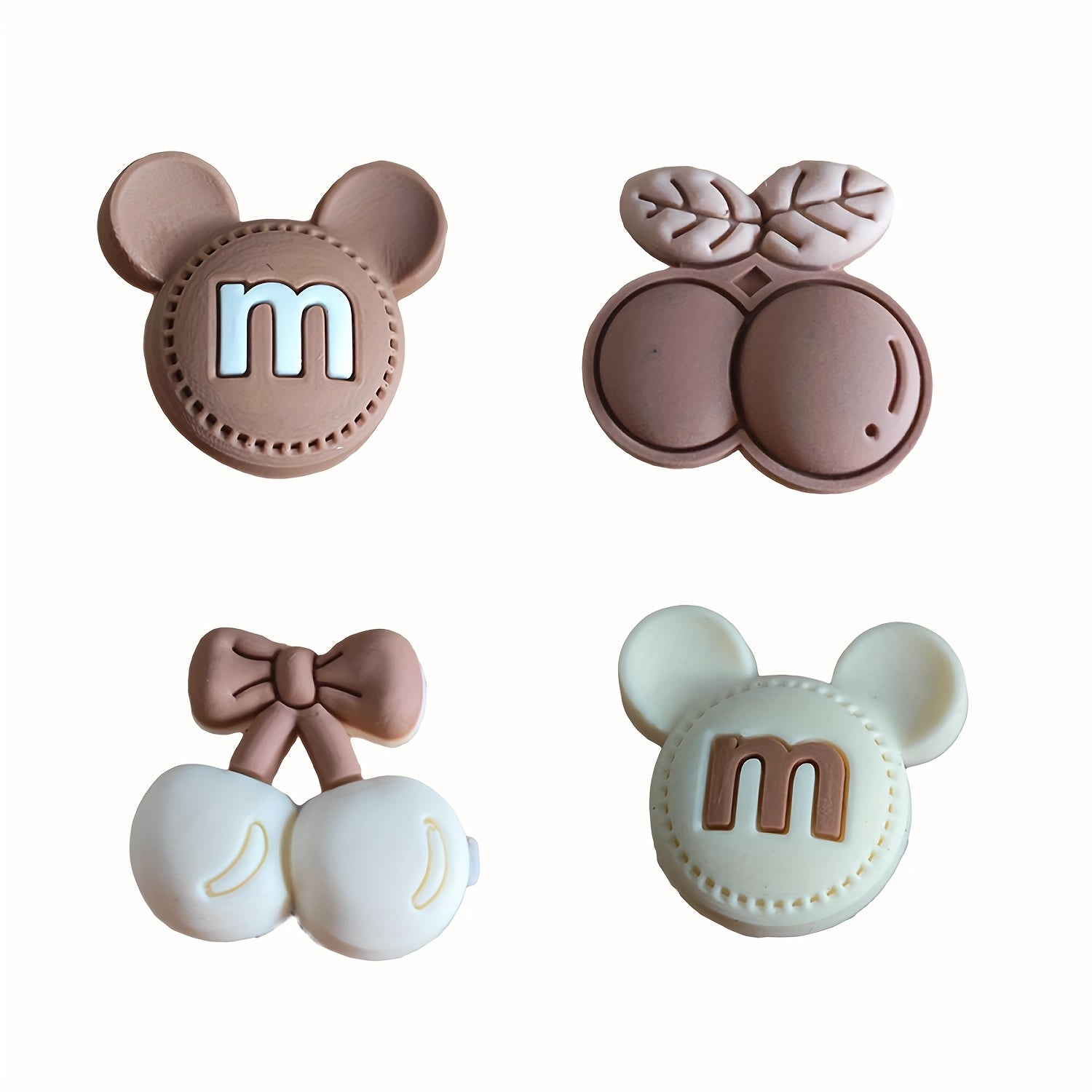 20Pcs Bear-Themed Charms for Clogs and Sandals Fashionable, Durable Accessories