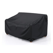 600D Heavy Duty Outdoor Patio Sofa Cover for 3-Seater Black
