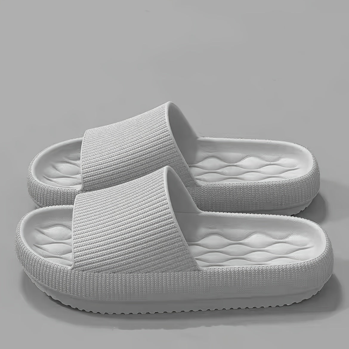 Men Women Soft Sole Platform Slip On Sandals Non-Slip Indoor Outdoor Slides