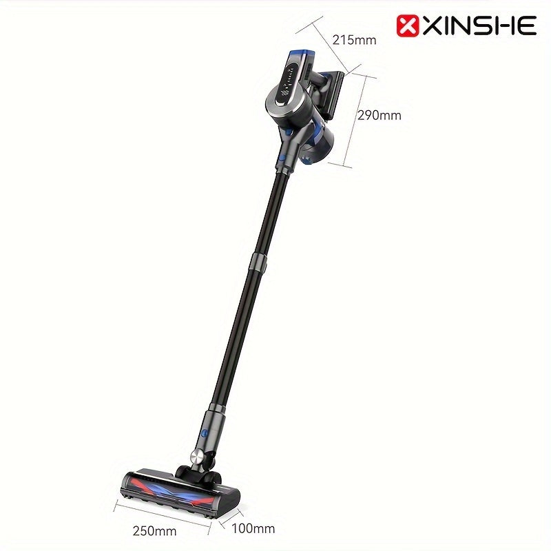 Cordless Handheld Vacuum Cleaner 40000Pa Suction LED Display Long Battery