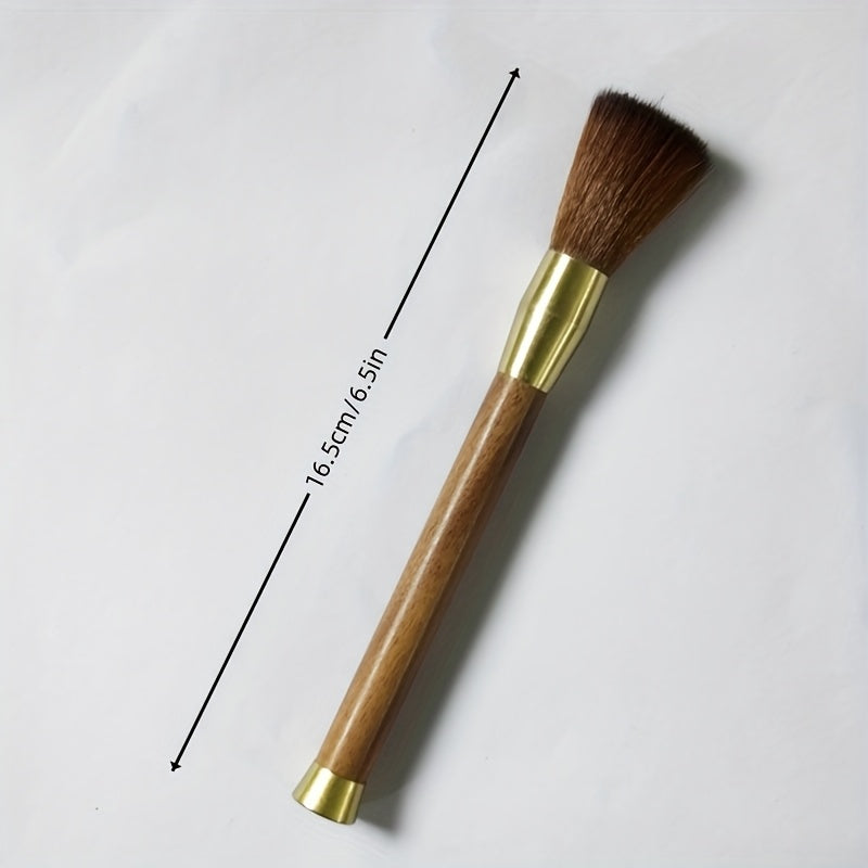 Premium Wooden Espresso Machine Cleaning Brush with Nylon Bristles