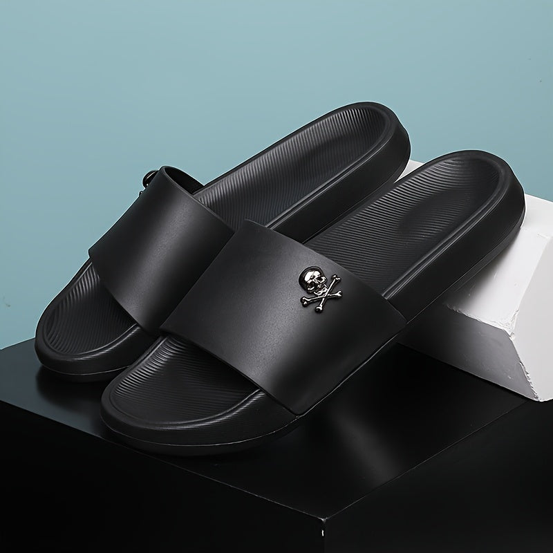 Zapatillas abiertas para hombre con suela de EVA transpirable, antideslizantes, casuales para interior y exterior