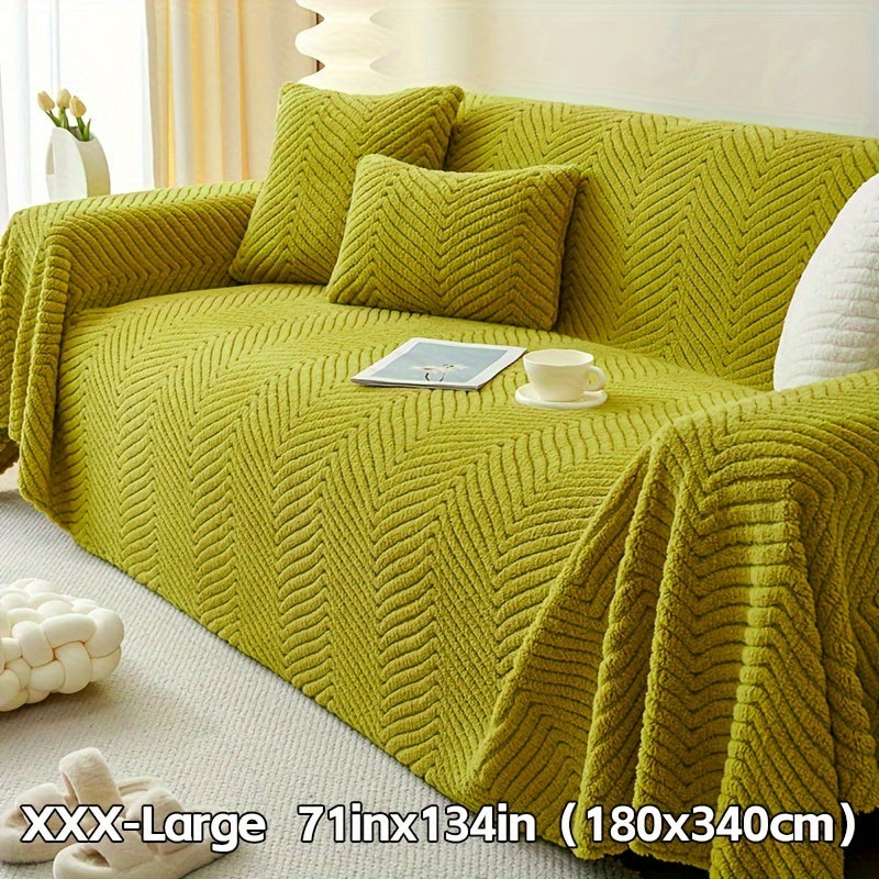 Qalin, uy hayvonlariga qulay divan qoplamasi yotoqxona, ofis yoki yashash xonasidagi mebellarni himoya qilish uchun.