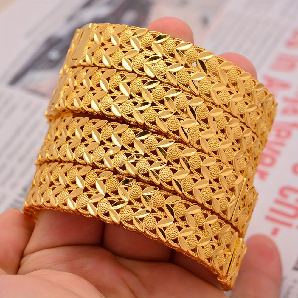 Women's Open Style Ethnic Bracelet with European, American, Southeast Asian, and Middle Eastern Influences