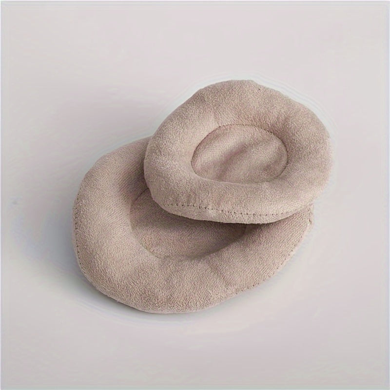 2-qismli chaqaloq pozalash props to'plami - yangi tug'ilganlar fotosessiyalari uchun dumaloq yostiq va geometrik velur qo'llab-quvvatlash. Qo'l bilan yuvish mumkin va 0-3 yoshdagi bolalar uchun mos. O'rtacha qattiqlik.