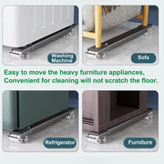 2-to'plam, og'ir vazn uchun mo'ljallangan, sozlanadigan texnika vositalari, 360° g'ildiraklar bilan