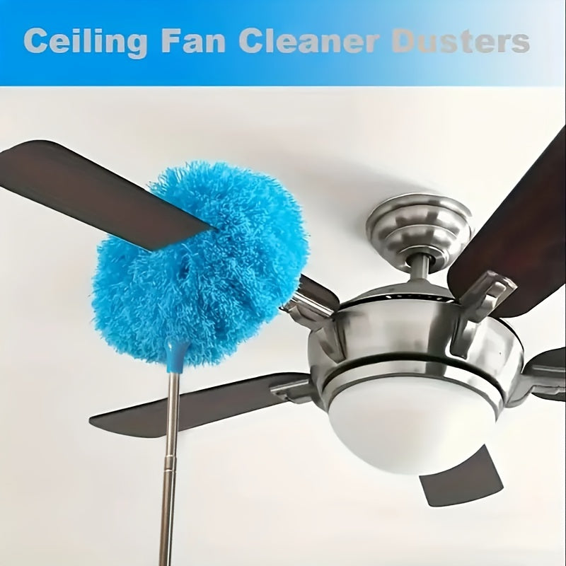 Multi-Purpose Small Fan Brush for Dusting and Cleaning Ceiling Fans Cars Furniture
