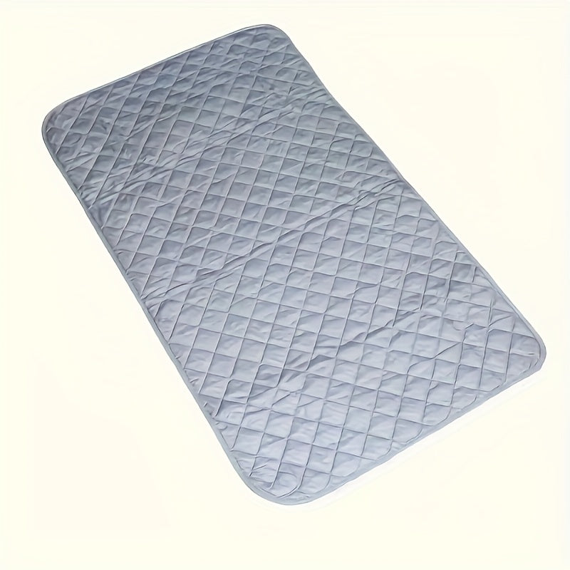 Alfombrilla de planchar magnética plegable y portátil para uso en el hogar y de viaje