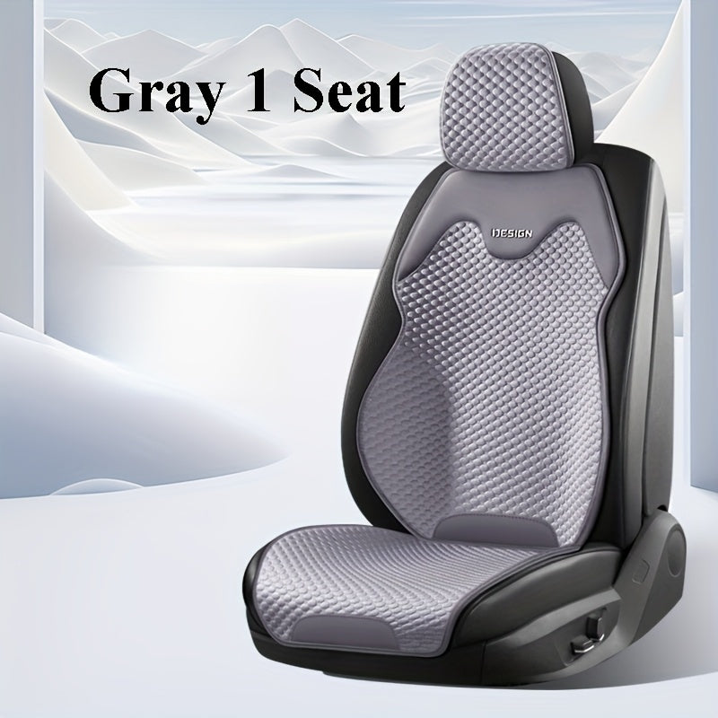 Universal Black Car Seat Cover Durable Quilted Polyester Fits Most Vehicles