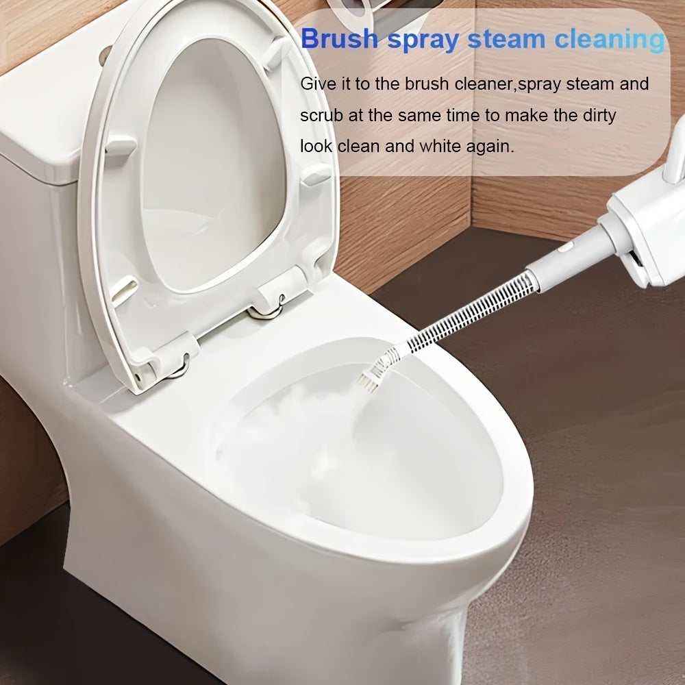 BALASHOV Elektrik Bug'li Mopa, EU Plug bilan, 360ml Suv Tanki, 30-soniya tez isitish, ikki bug' rejimi, almashtiriladigan cho'tkalar, turli xil pol turlari uchun ergonomik tutqich, foydalanish oson, tez