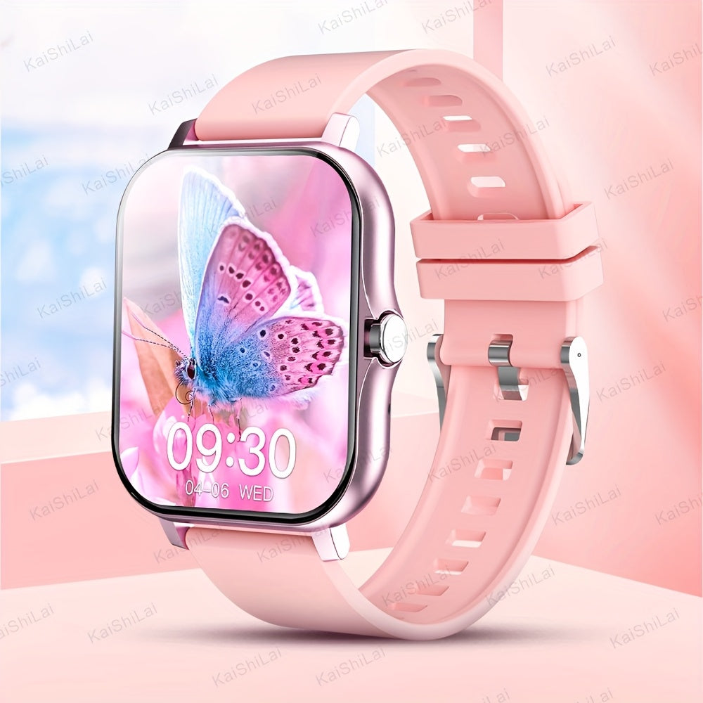 2025 1.83-Inch Smartwatch with Wireless Calling, Exercise Modes, Weather Forecast and Notifications for Android and iPhone