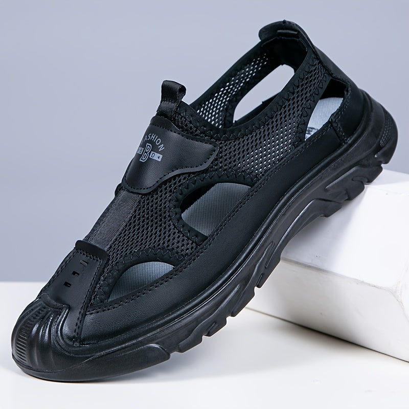 Men's Summer Mesh Slip-On Shoes for Driving Beach Outdoor Casual