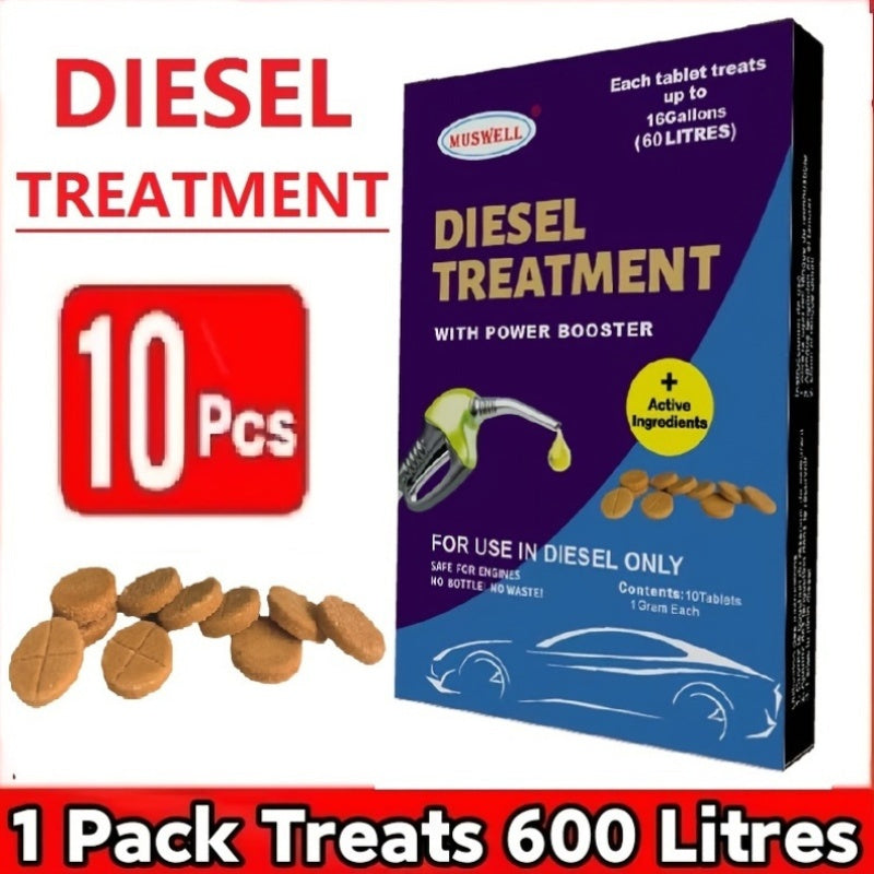 Diesel Treatment with Cetane Booster for Large Engines Fuel Efficiency
