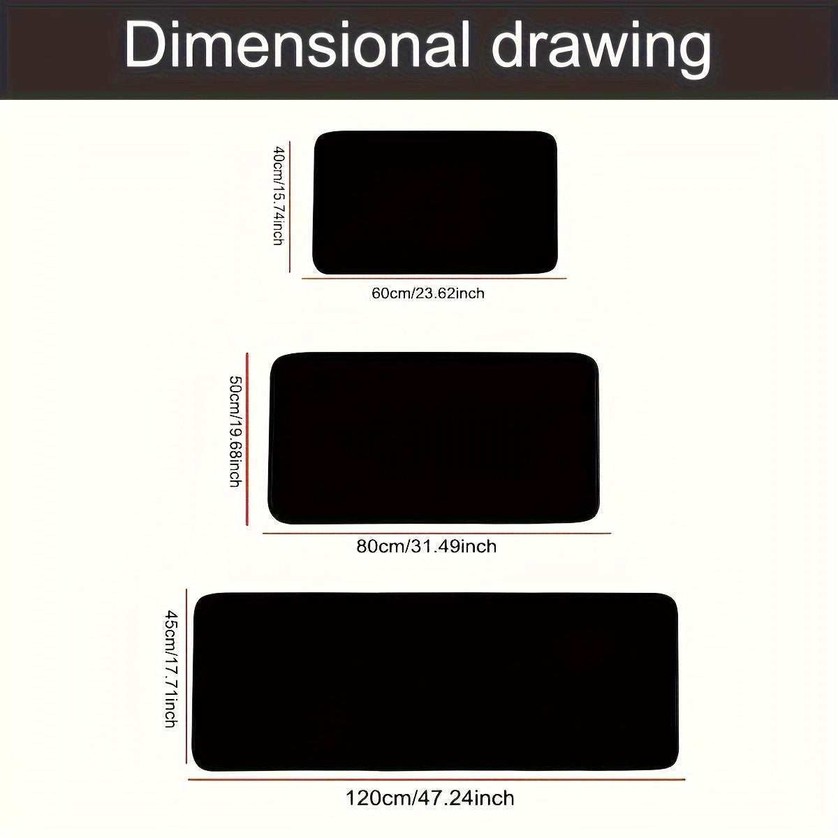 Machine Washable Black Dachshund Door Mat Non-Slip Absorbent Entrance Rug