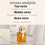 Духи-спрей Eau De Toilette 100 мл пряный ориентальный стойкий подарок элегантная золотая бутылка